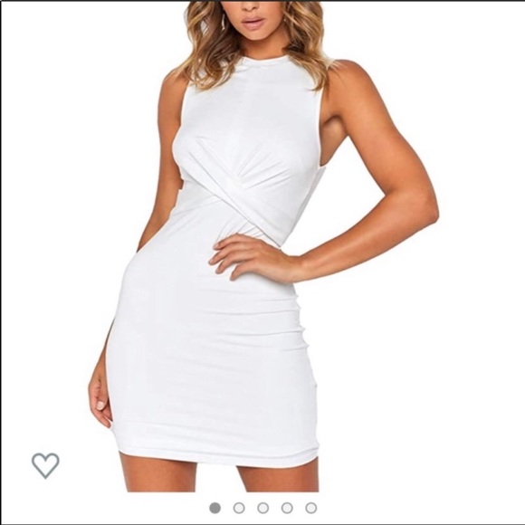 Dresses & Skirts - Just Quella white sleeveless dress